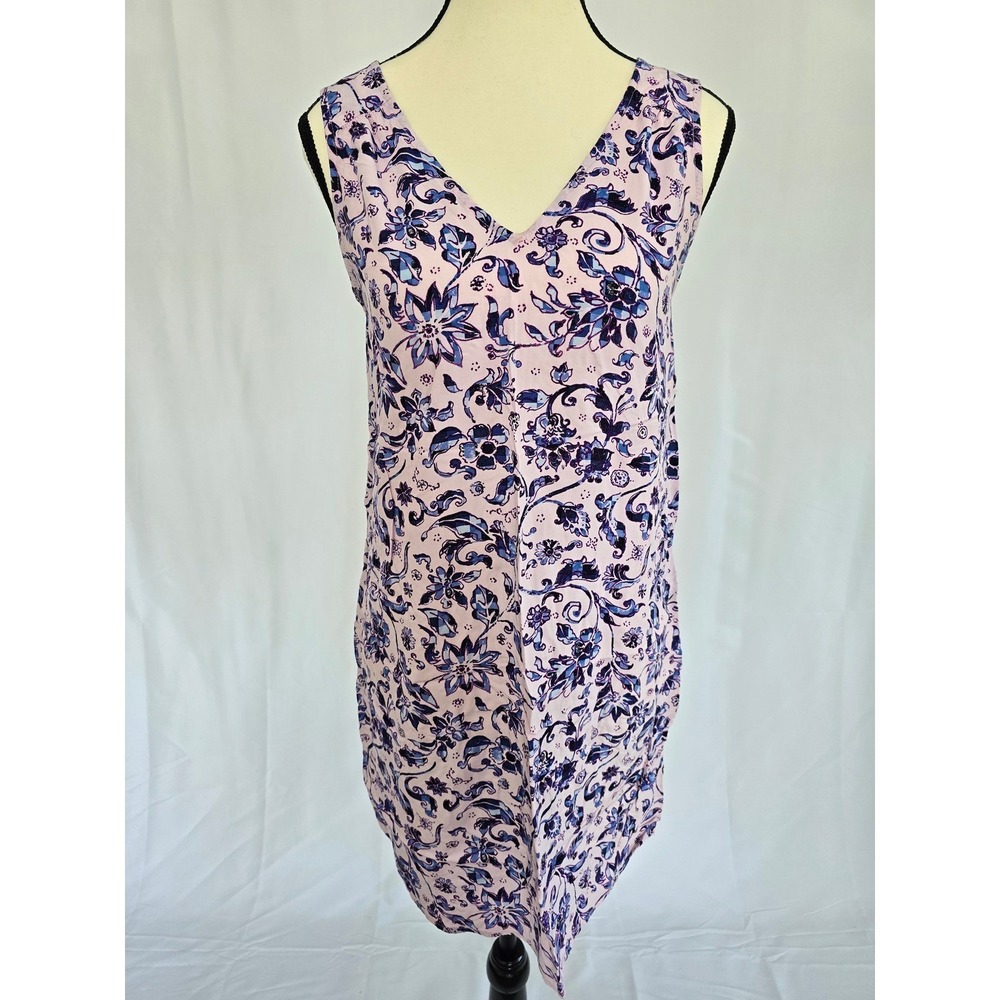 GAP XS Sleeveless Dress Floral‎ Print Casual Mini Dress Womens